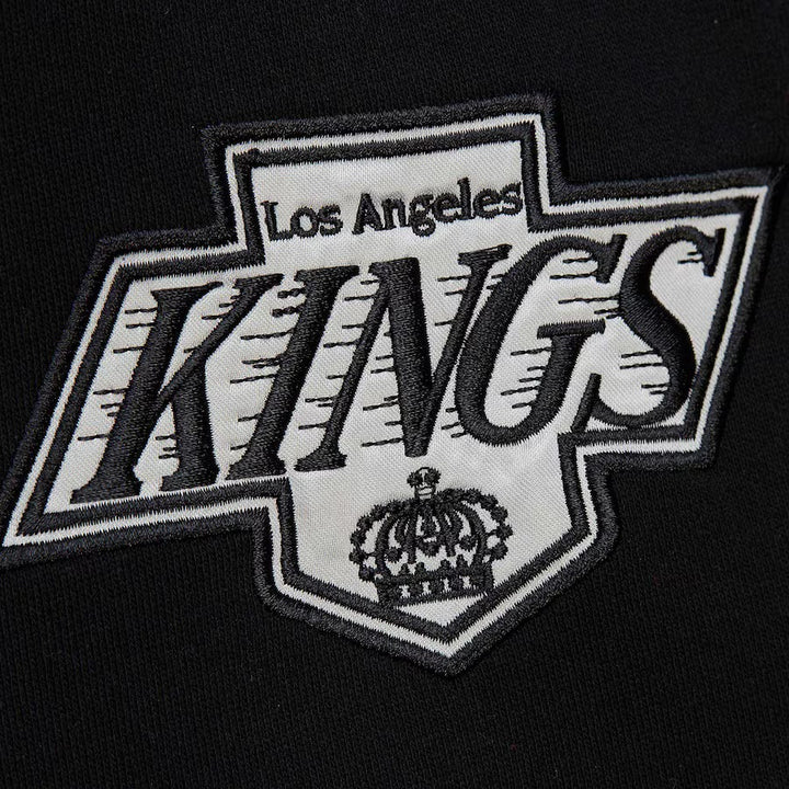 Wayne Gretzky LA Kings Mitchell & Ness Chevy Logo Premium Fleece Black Hoodie