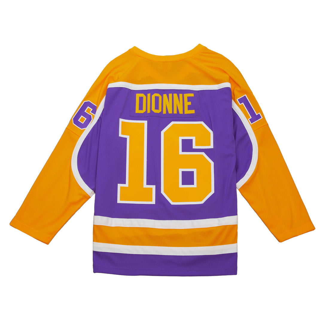 KINGS NHL 1980 MARCEL DIONNE CROWN JERSEY