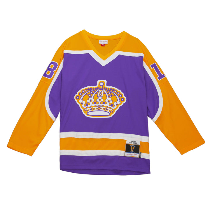 KINGS NHL 1980 DAVE TAYLOR CROWN JERSEY