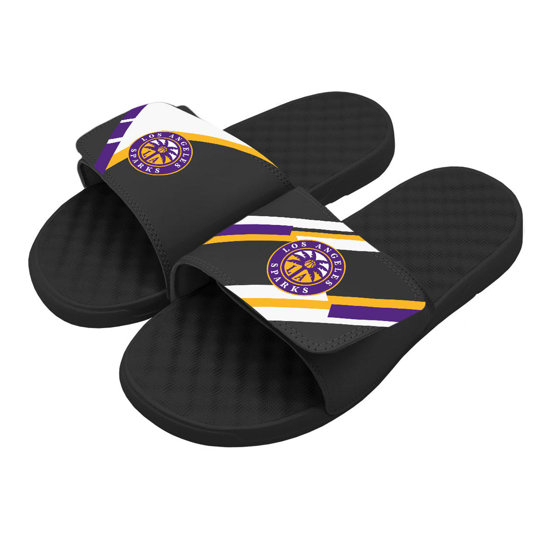 LA Sparks ISlide Varsity Jacket Black Slides