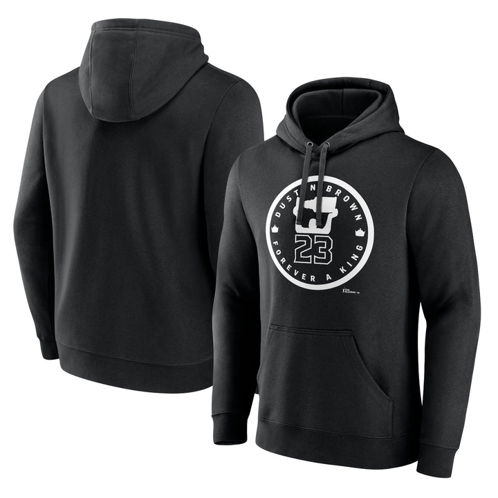 Kings Forever A King Brown Hoodie
