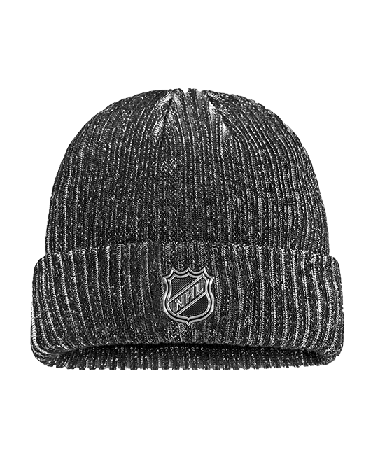 LA Kings Authentic Pro Rinkside Cuffed Beanie - Grey/Black