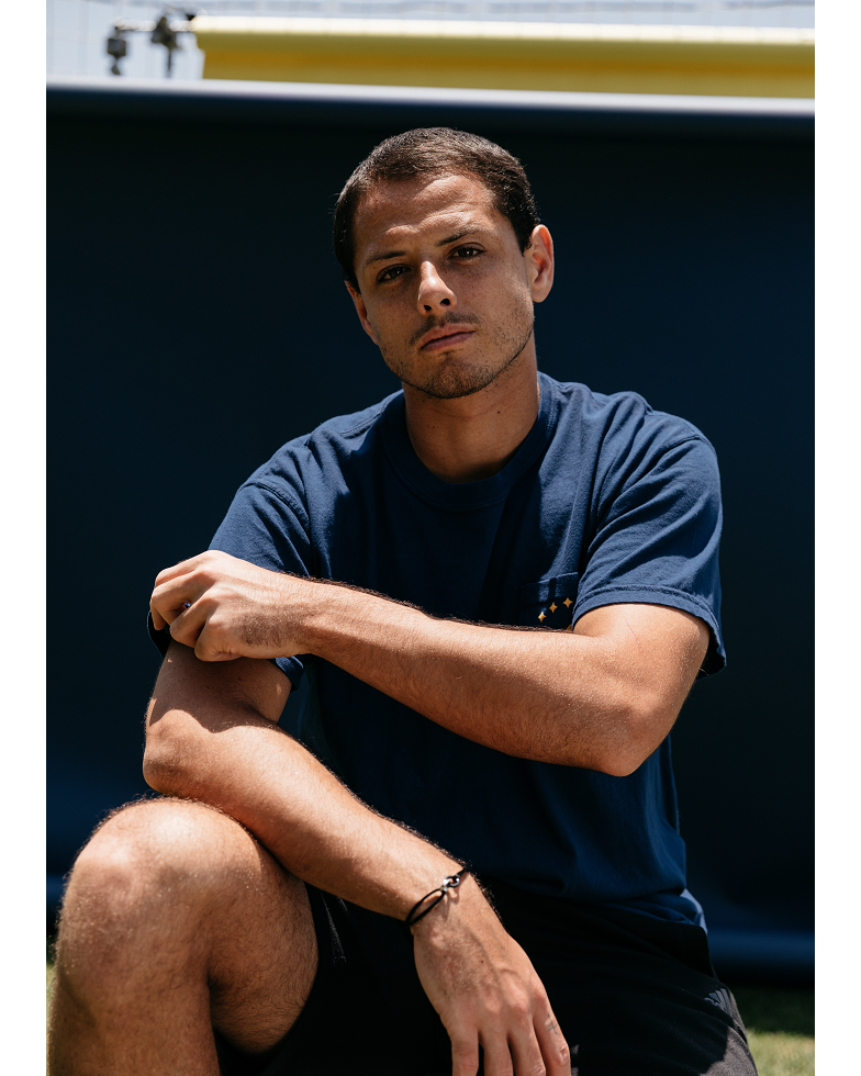 LA GALAXY ORIGINAL RETRO NINETY 6 SHORT SLEEVE NAVY T-SHIRT