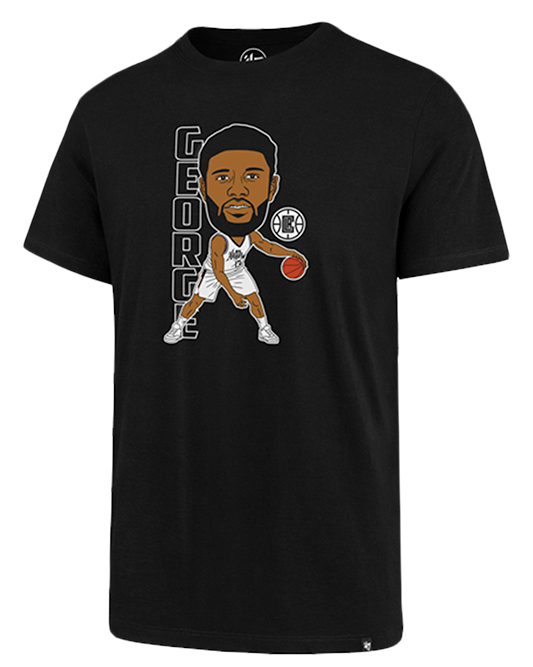 LA Clippers City Edition Paul George Caricature Tee - Black
