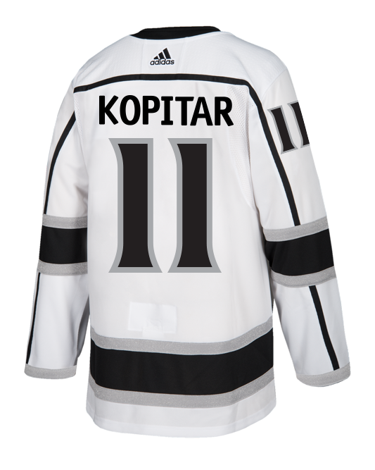 la kings jersey black