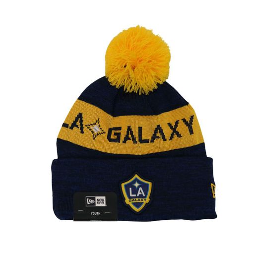 LA Galaxy KICK OFF YOUTH POM KNIT