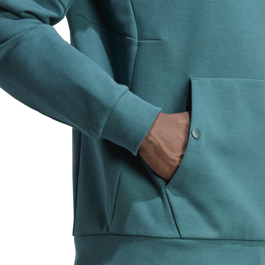 LA Galaxy 2023 adidas Travel Teal Hoodie