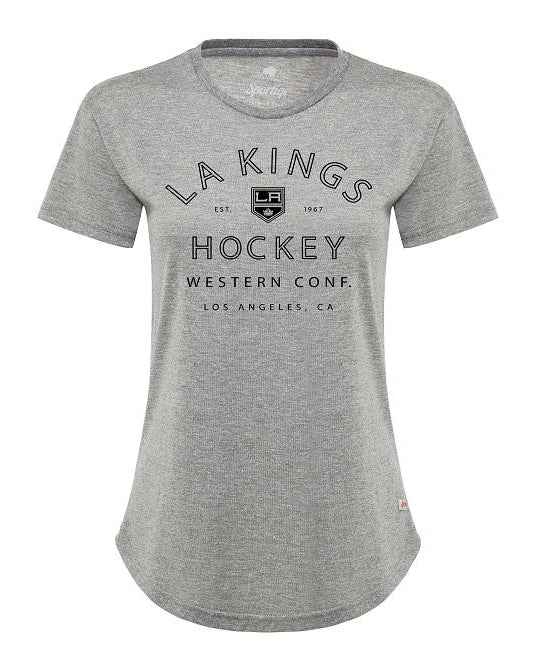 Sportiqe La Kings Women's Phoebe Holbrook T-Shirt M / Gray