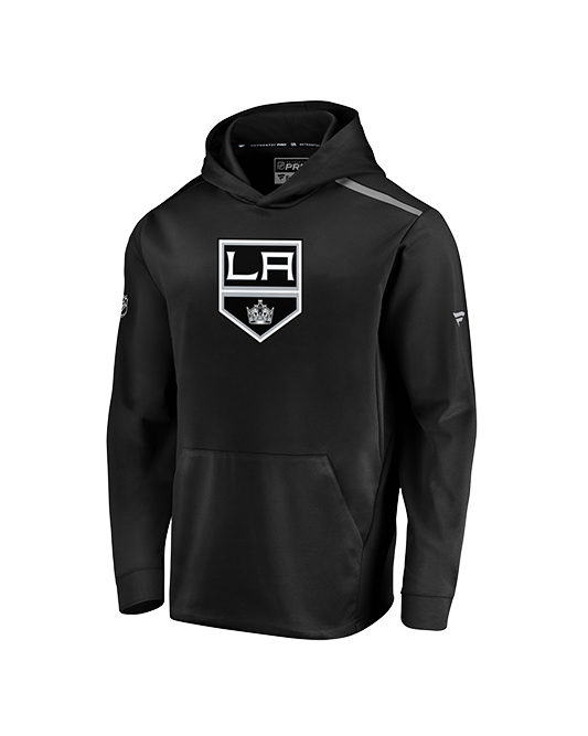 Fanatics Branded Los Angeles Kings Black Authentic Pro Rinkside Pullover Hoodie Size: Small