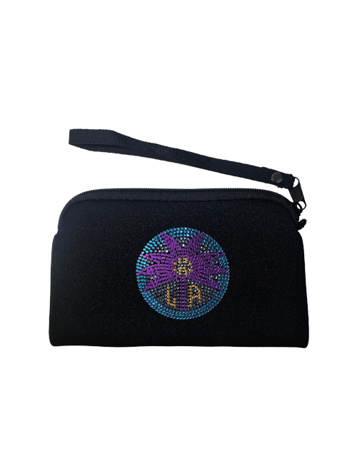 Los Angeles Sparks Bling Neoprene Clutch