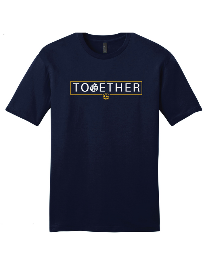 LA GALAXY TOGETHER NAVY T-SHIRT