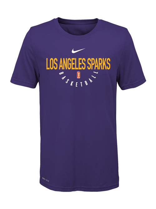 Outerstuff Los Angeles Sparks Nike Youth Practice T-Shirt L