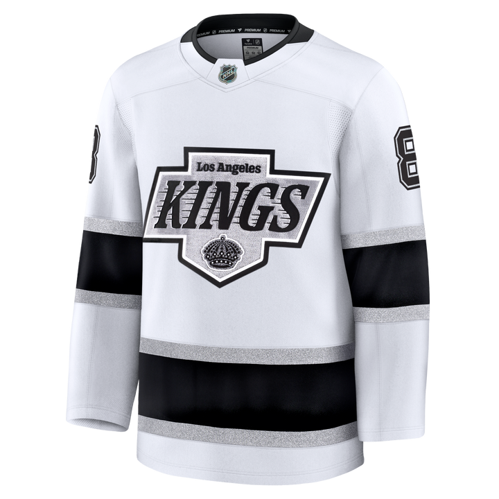 LA Kings Drew Doughty Premium White Away Jersey