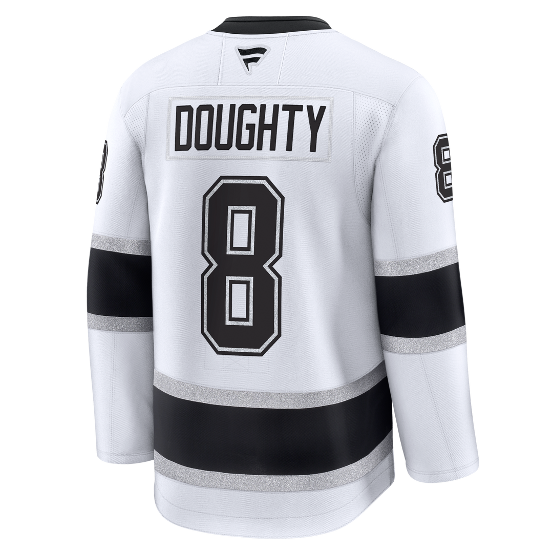 LA Kings Drew Doughty Premium White Away Jersey