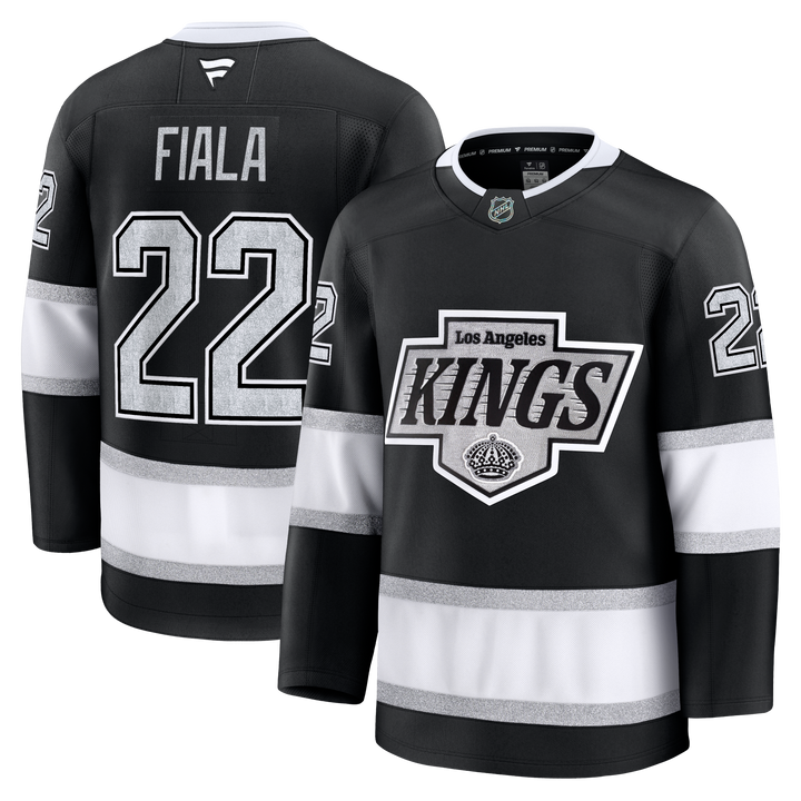 LA Kings Kevin Fiala Premium Black Home Jersey