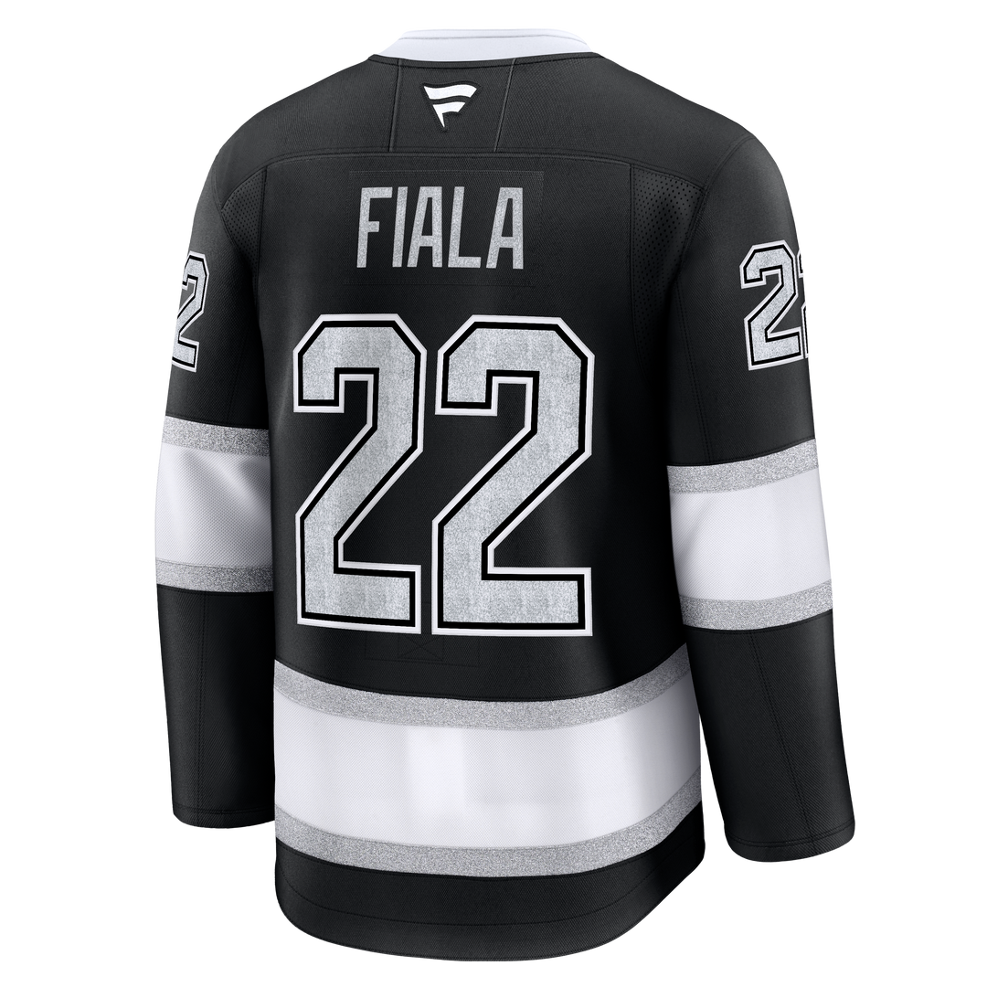 LA Kings Kevin Fiala Premium Black Home Jersey