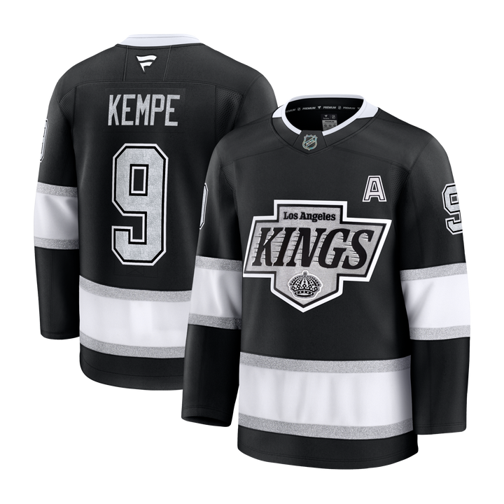 Kings Adrian Kempe Premium Black Home Jersey