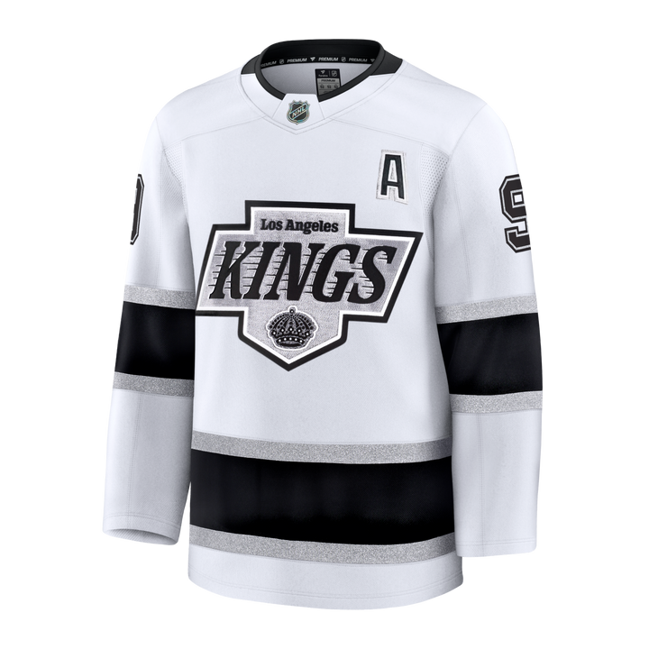 Kings Adrian Kempe Premium White Away Jersey