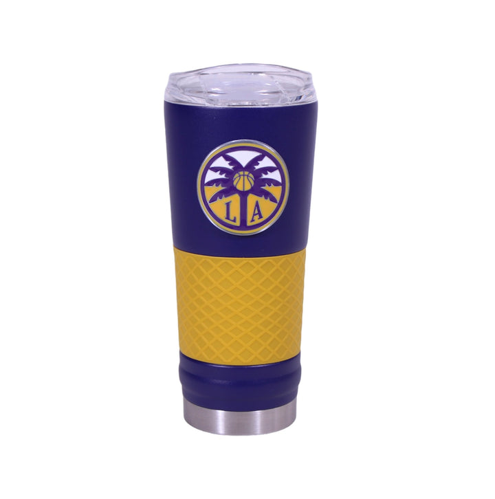 LA Sparks Purple & Gold 24oz Draft Tumbler