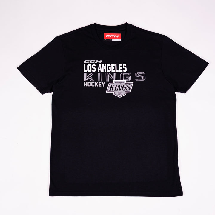 LA Kings CCM Black Short Sleeve Tee