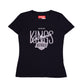 Kings Womens Badge Logo Black Short Sleeve Tee