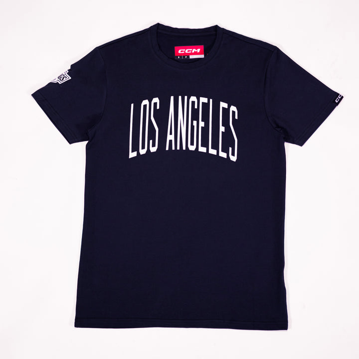 LA Kings Los Angeles Black Short Sleeve Tee