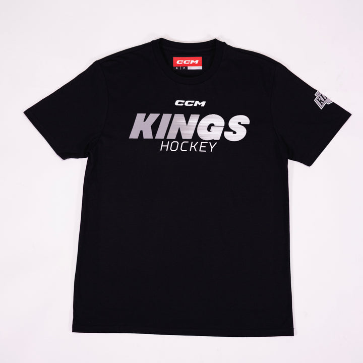 LA Kings CCM Black Short Sleeve Tee