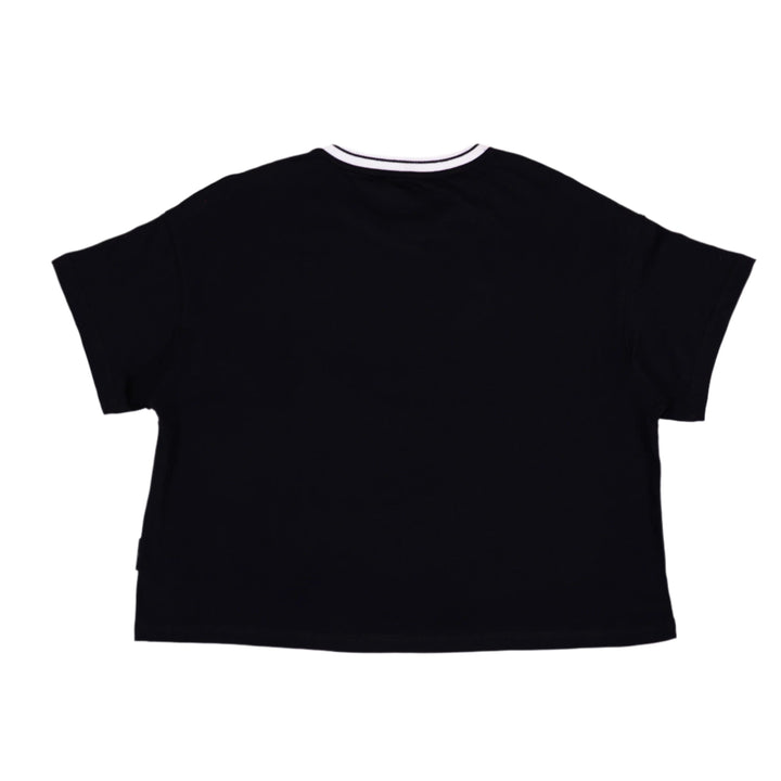 LA Kings Women Stadium Essentials NHL Roar Black Cropped T-Shirt