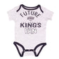 KINGS INFANT DRAFT PICK 2PC CREEPER
