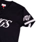 KINGS MESH BUTTON UP VNTG WRDMK JERSEY