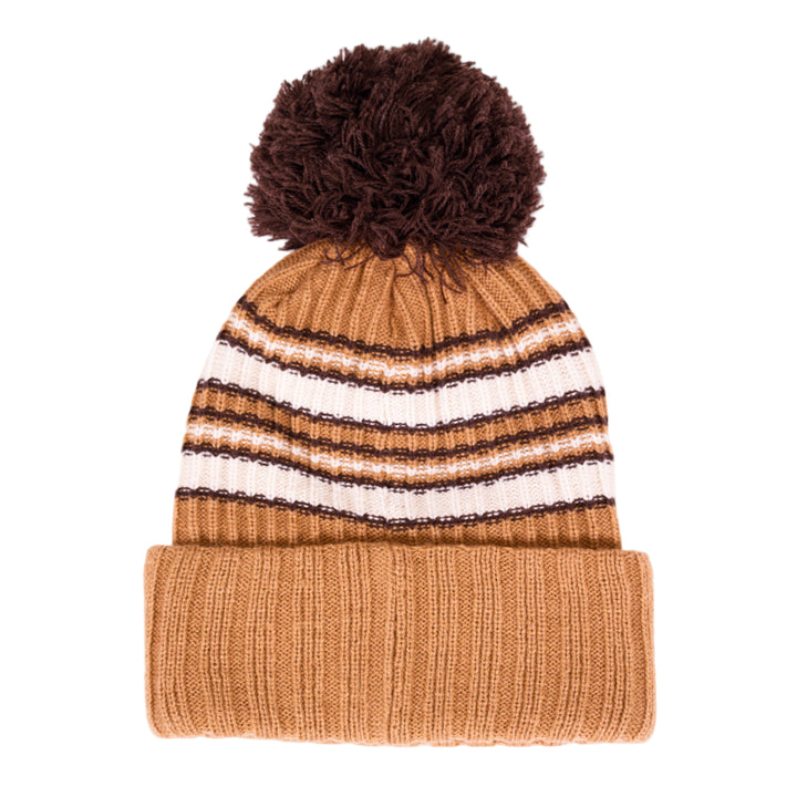 KINGS 47 VNTG CHEVY ESPRESSO CUFF POM KNIT
