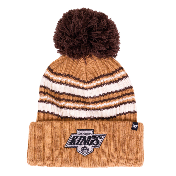 KINGS 47 VNTG CHEVY ESPRESSO CUFF POM KNIT