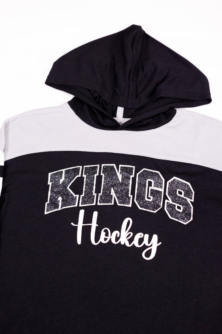 KINGS GIRLS REFLECTION HOODED TEE