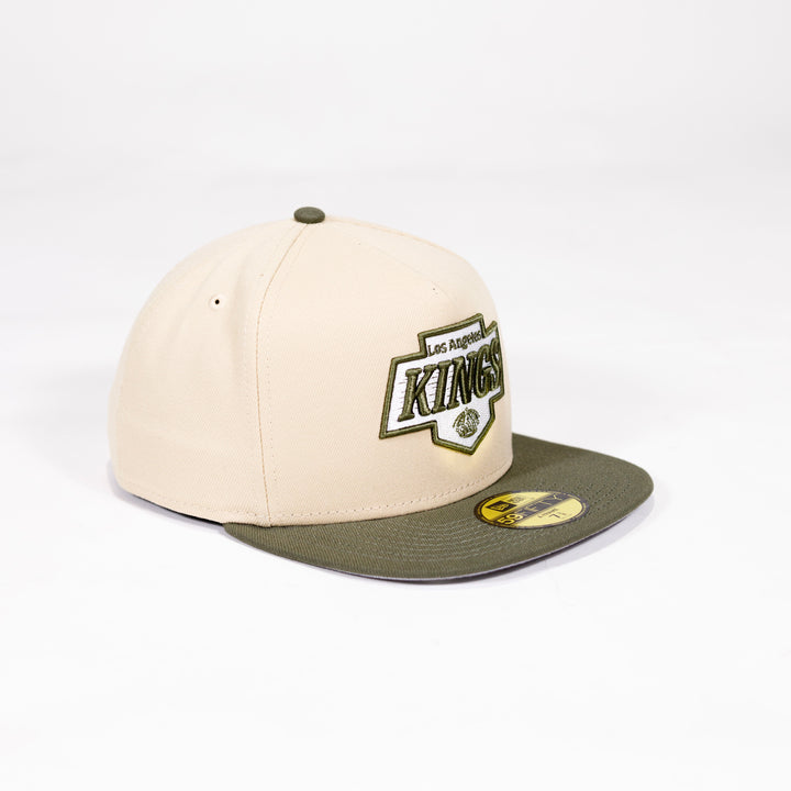 KINGS 5950 CLR PK25 2T TAN OLIVE FITTED HAT