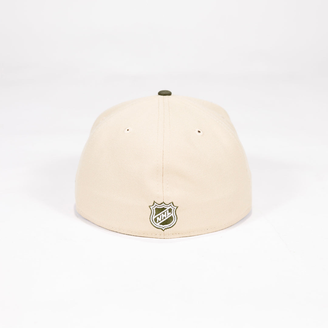 KINGS 5950 CLR PK25 2T TAN OLIVE FITTED HAT