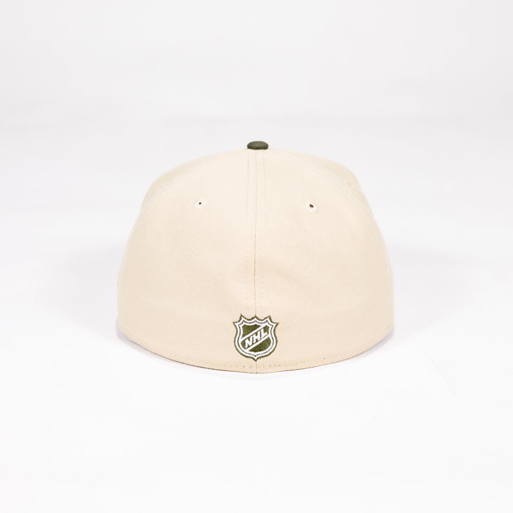 KINGS 5950 CLR PK25 2T TAN OLIVE FITTED HAT
