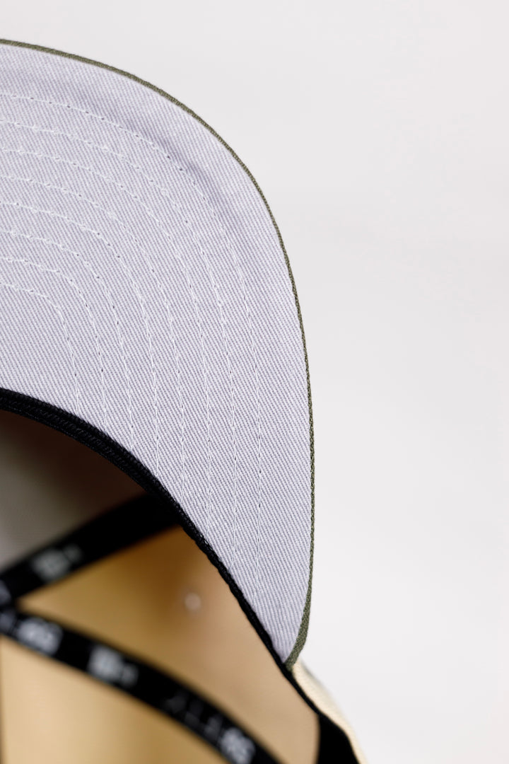 KINGS 5950 CLR PK25 2T TAN OLIVE FITTED HAT