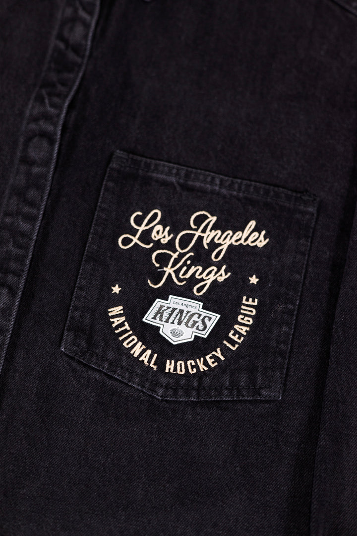 KINGS X WEAR WASHED OVERSIZED BUTTON DOWN