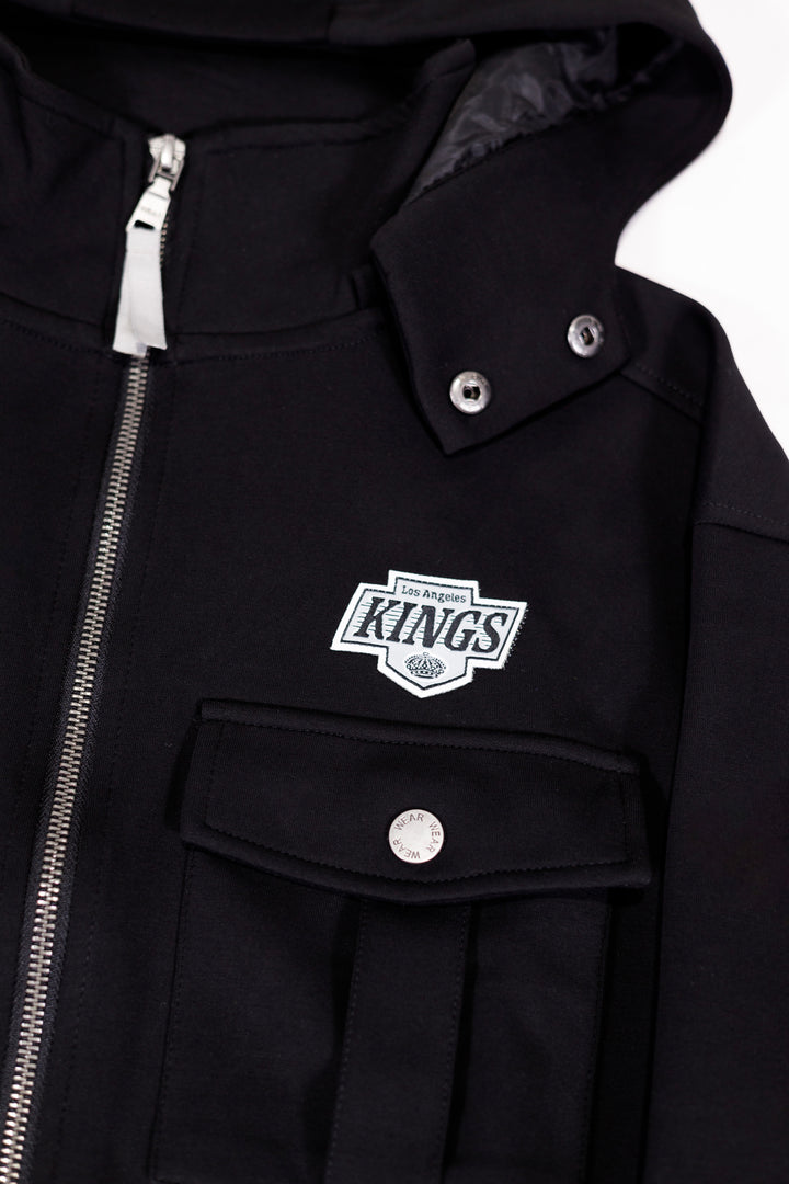KINGS X WEAR PATCH POCKET BOMBER JACKET
