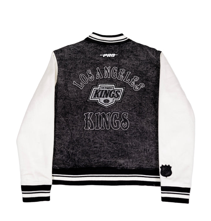 KINGS WMNS REBEL ATHLETICS DENIM JACKET