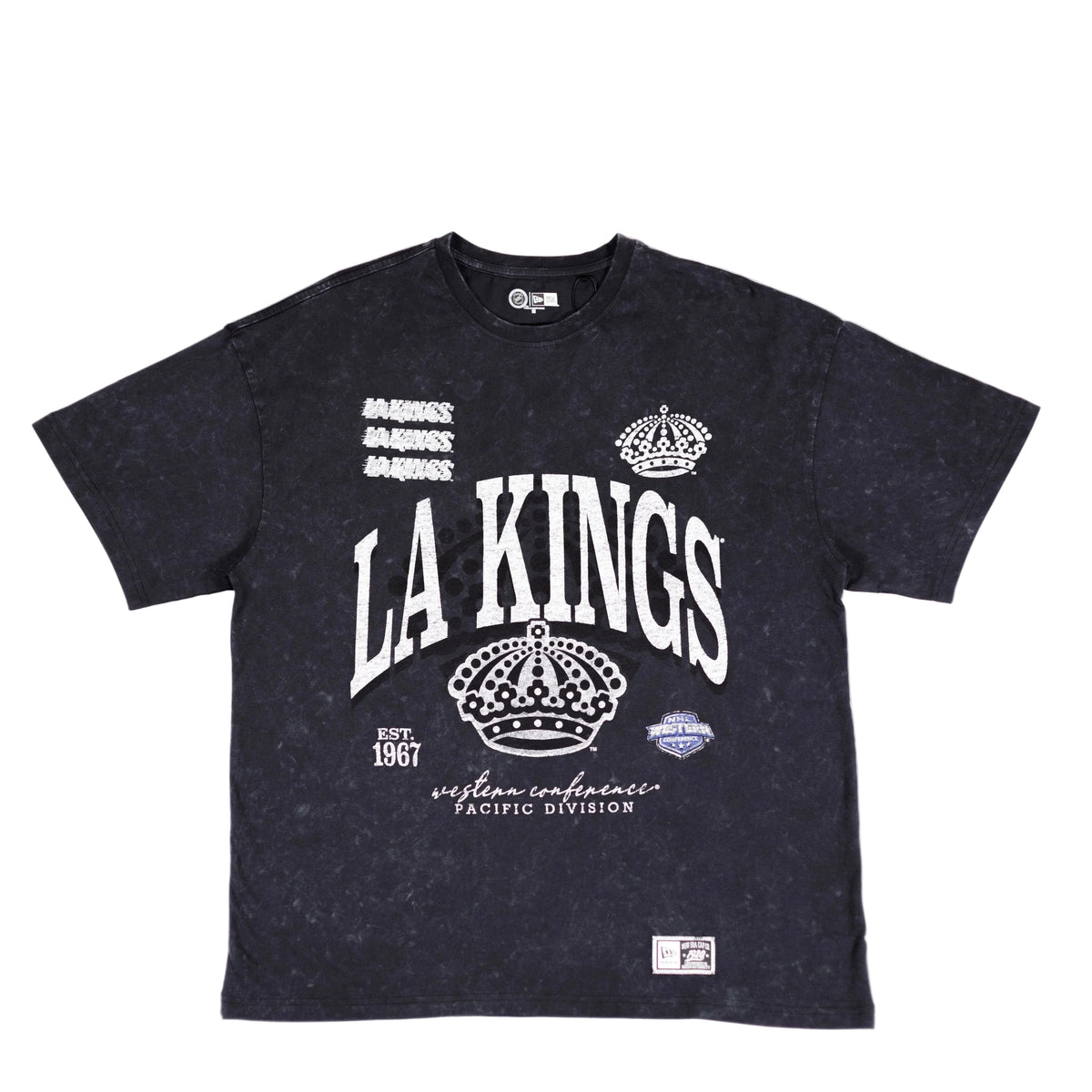 KINGS THRWBK MINERAL WASH OVRSZ SS TEE