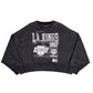 KINGS WMNS THROWBACK MINERAL WASH CREWNECK
