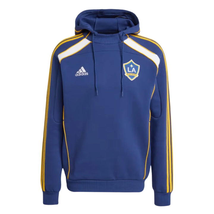 LA Galaxy 2025 adidas Travel Navy Hoodie