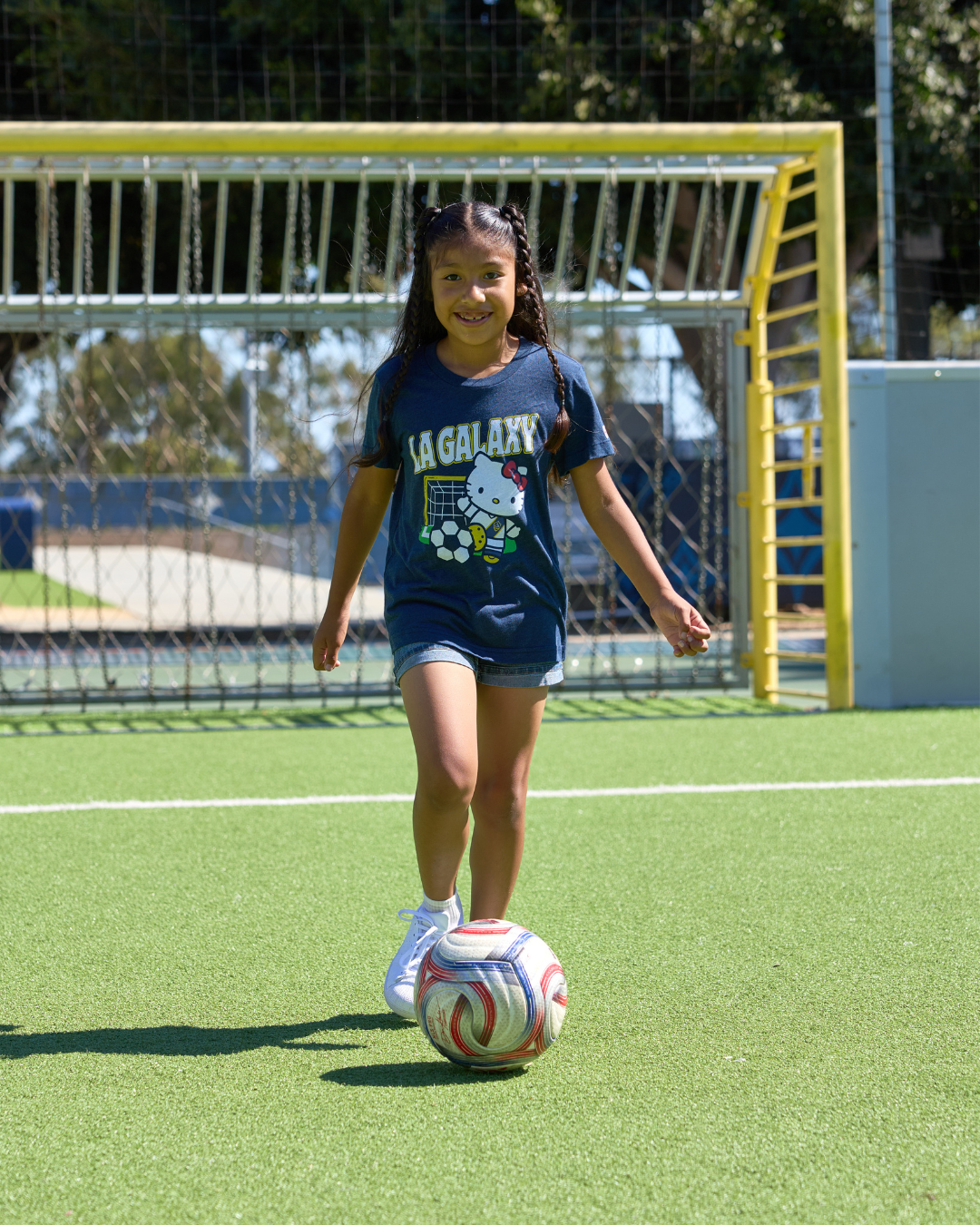 LA Galaxy Youth Hello Kitty Tee