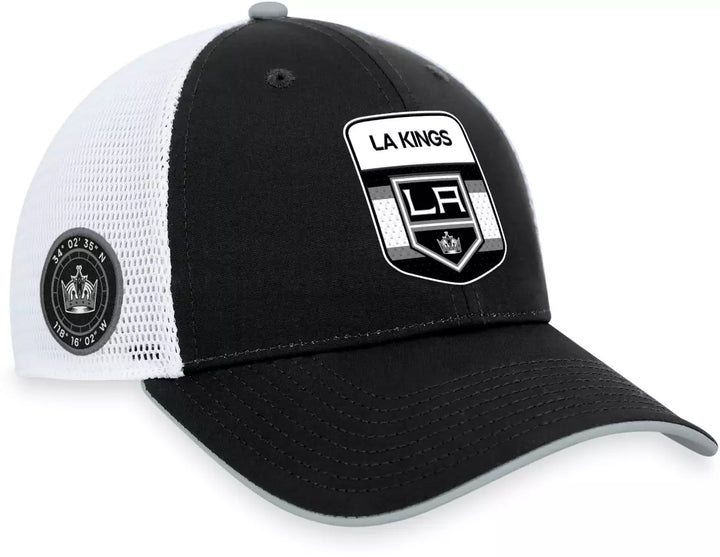 Los Angeles Kings 2023 NHL Draft On Stage Trucker Adjustable Hat