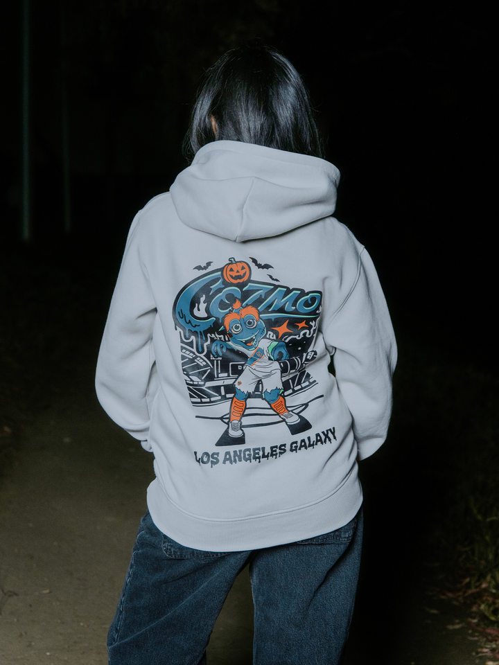 LA Galaxy Unisex Cozmo Zombie Hoodie - Grey