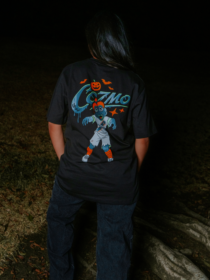 LA Galaxy Unisex Cozmo Zombie Tee - Black