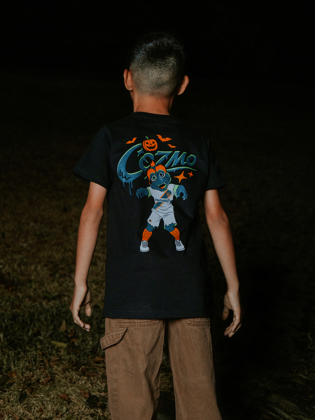 LA Galaxy Youth Cozmo Zombie Tee - Black