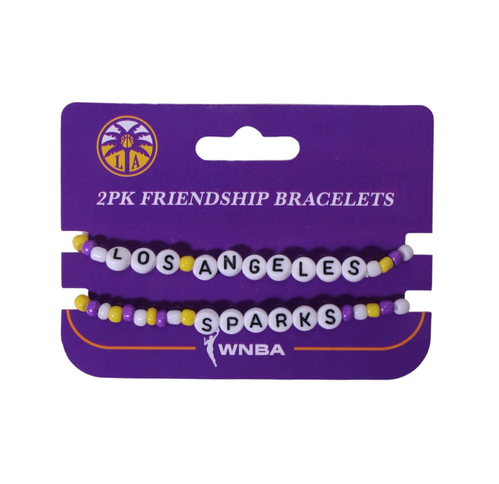 LA Sparks 2pk Friendship Bracelets