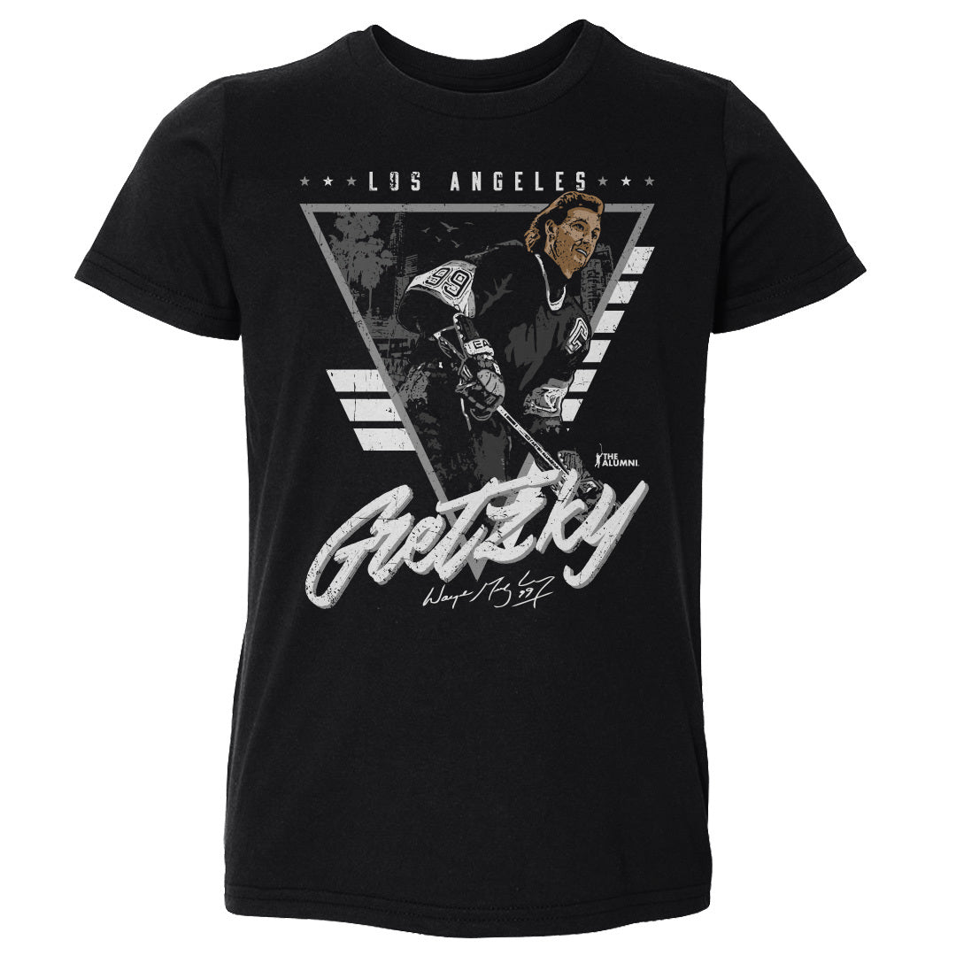 Wayne Gretzky Los Angeles Triangle Retro WHT